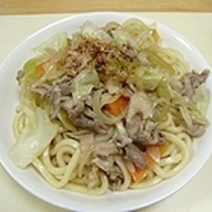 しょうゆ味～野菜たっぷり焼きうどん